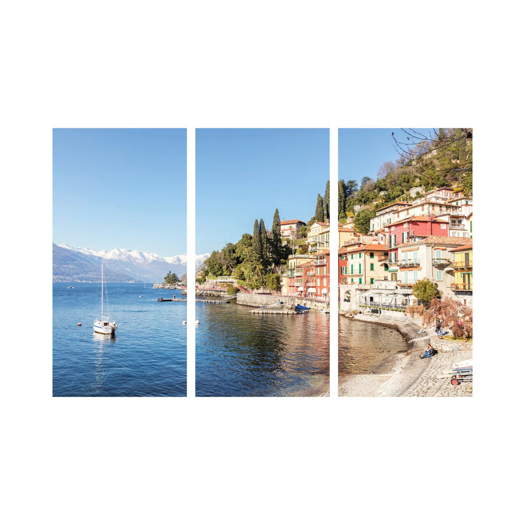 Varenna am Comer See, Italien von Matteo Colombo - Giclée auf Leinwand ohne Rahmen mit Galerieeinband