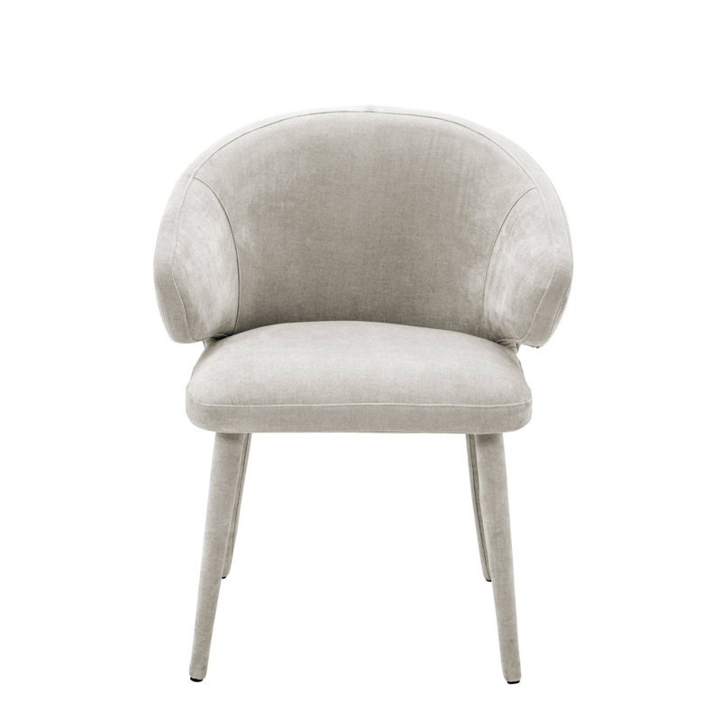 Cardinale Upholstered Arm Chair, Sand