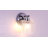 Frances Iron/Chevron Pattern Glass Farmhouse Cottage LED Vanity Light-573763396