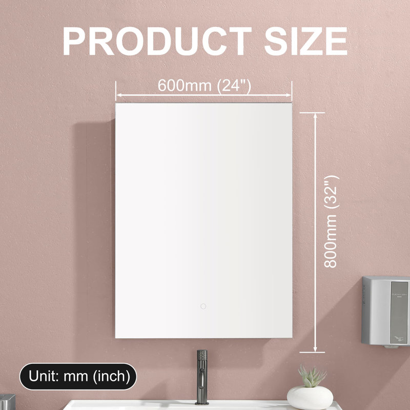 Arteen Flat Wall Mirror