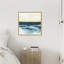 «Golden Surf I» par June Erica Vess, reproduction d'art sur toile encadrée-112654961