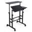 Adjustable Metal Base Computer Desk