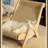 Fairela - Hemp Mat Lounge Chair Dog & Cat Bed with Pink Cozy Blanket