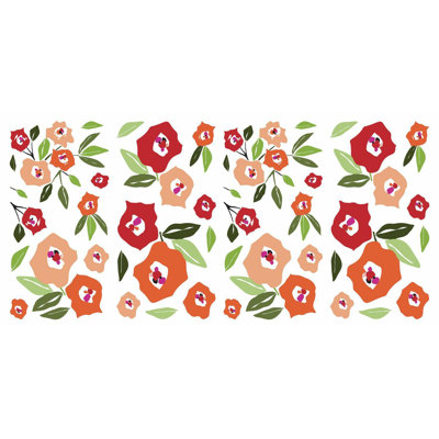 Plants & Flowers Non-Wall Damaging Wall Decal