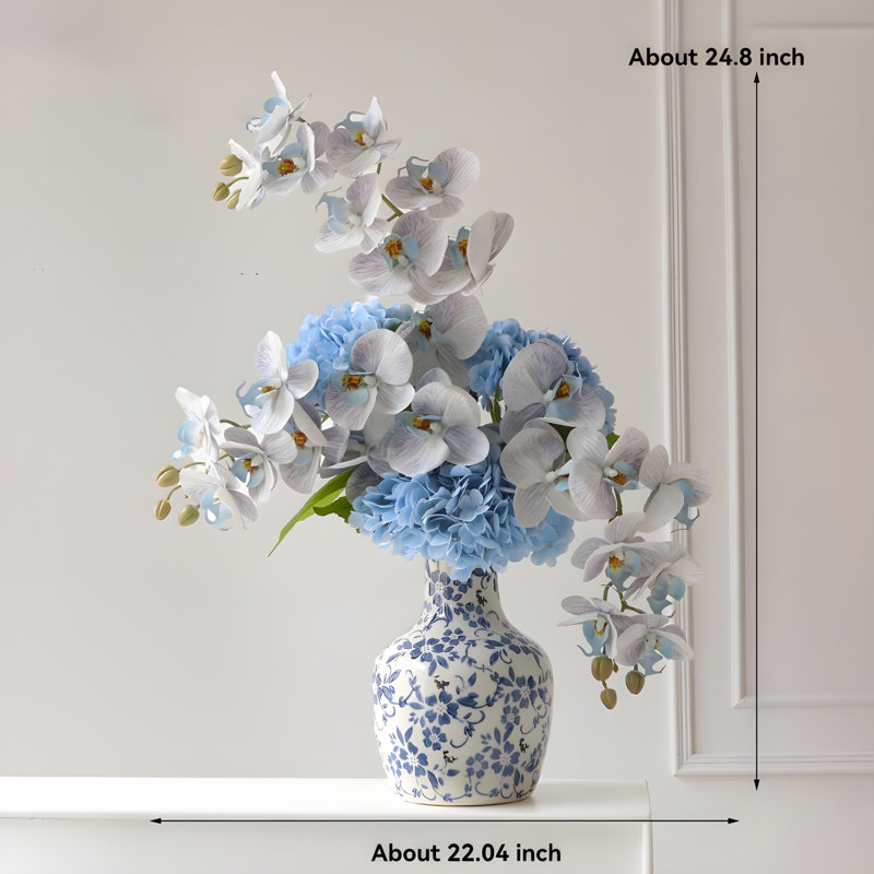 Ornements de fleurs simulées