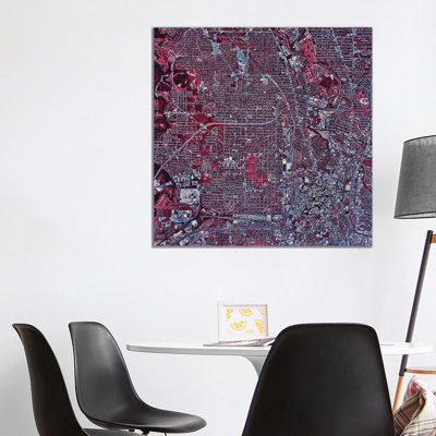 San Antonio, Texas 1 Piece Wrapped Canvas Wall Art
