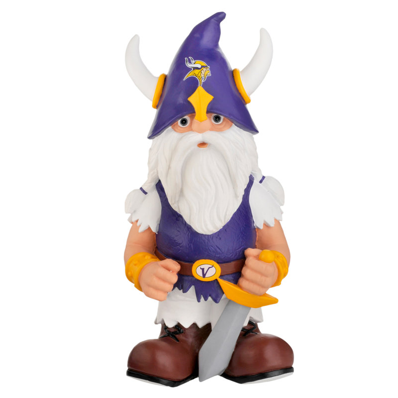 Statue de GNOME thématique NFL, Minnesota Vikings