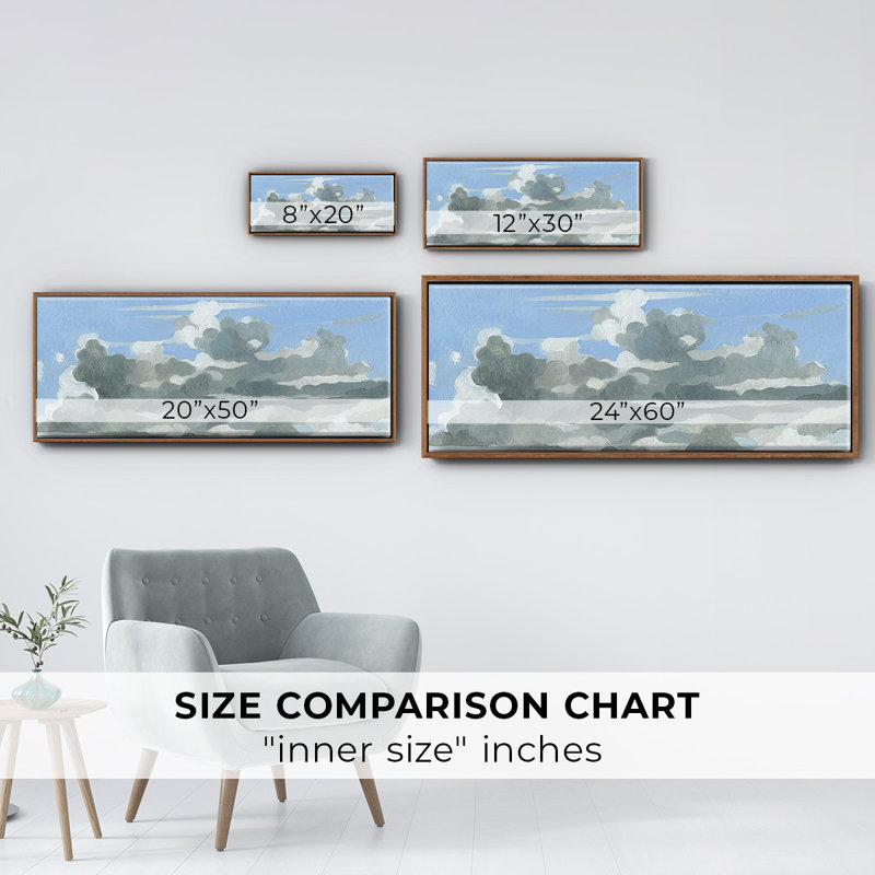 Clouds  to  come- Framed Canvas