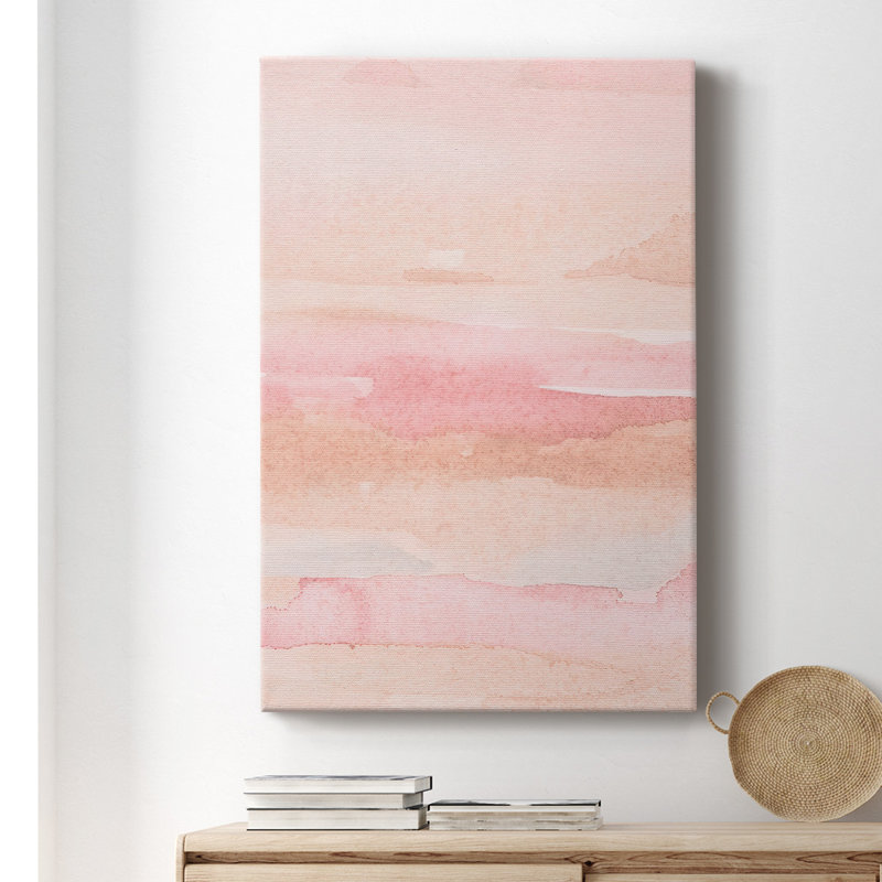 Rose Fade II - Wrapped Canvas Print, 27" H x 16" W x  1.5" D