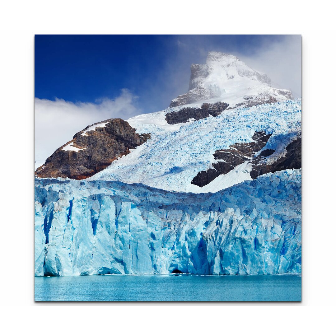 Leinwandbild Wunderschöner blauer Spegazzini Gletscher - Argentinien