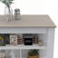 Îlot de cuisine à 3 tablettes Rockaway -559241602-559241605