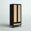 Reese 2 Door 1 Drawer Wardrobe-1666219229