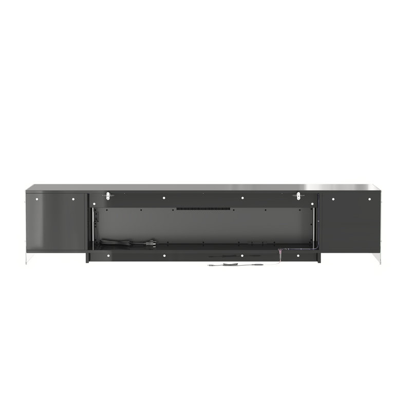 Meuble télé 70,9 po Modern, Black