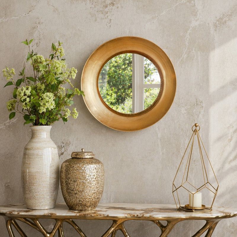 Wall Mirror With Led Lighting