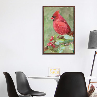 Cardinal II 1 Piece Wall Art on Canvas