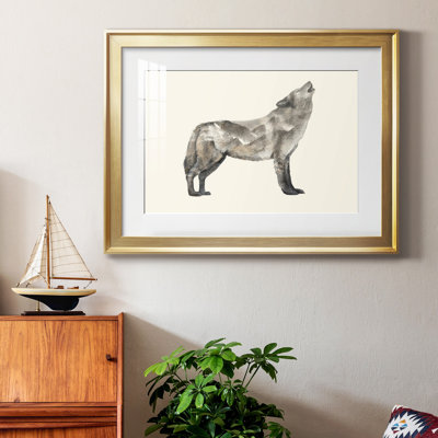 The Wilderness V - Matted and Framed Under Acrylic Glass, Large Living Room Wall Art