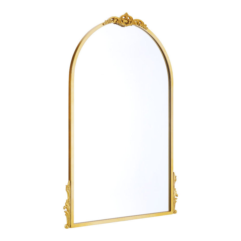 Kristian Iron Arch Mirror, 180cm H x 80cm W