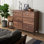 Solid Wood 6 -Drawer Accent Chest