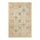 Classic One-of-a-Kind 6' 0" X 9' 2" Hand Knotted Area Rug