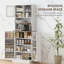 Microwave Cabinet with Adjustable Shelves,Tall Kitchen Pantry Cabinet,Kitchen Hutch