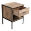 Otoe 43cm W Bedside Table