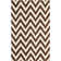 Nero Chevron Wool Hand Woven Area Rug