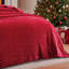 Couverture en flanelle brossée rouge très grand-116843127-116843133