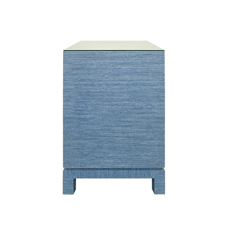 Cole 2 - Drawer Nightstand, Blue