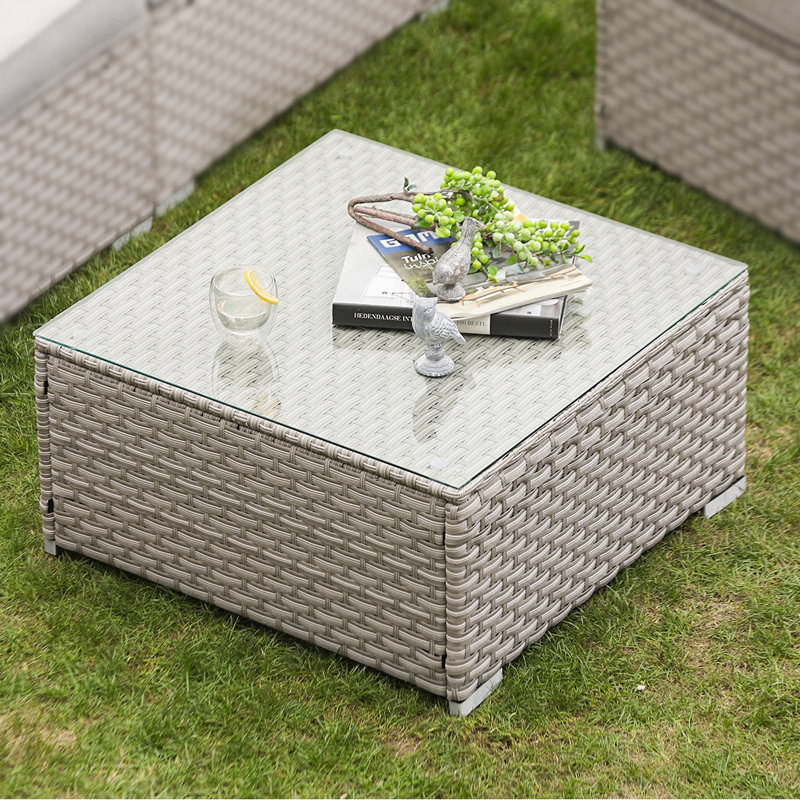 Table basse Bouscat, Gris chaleureux