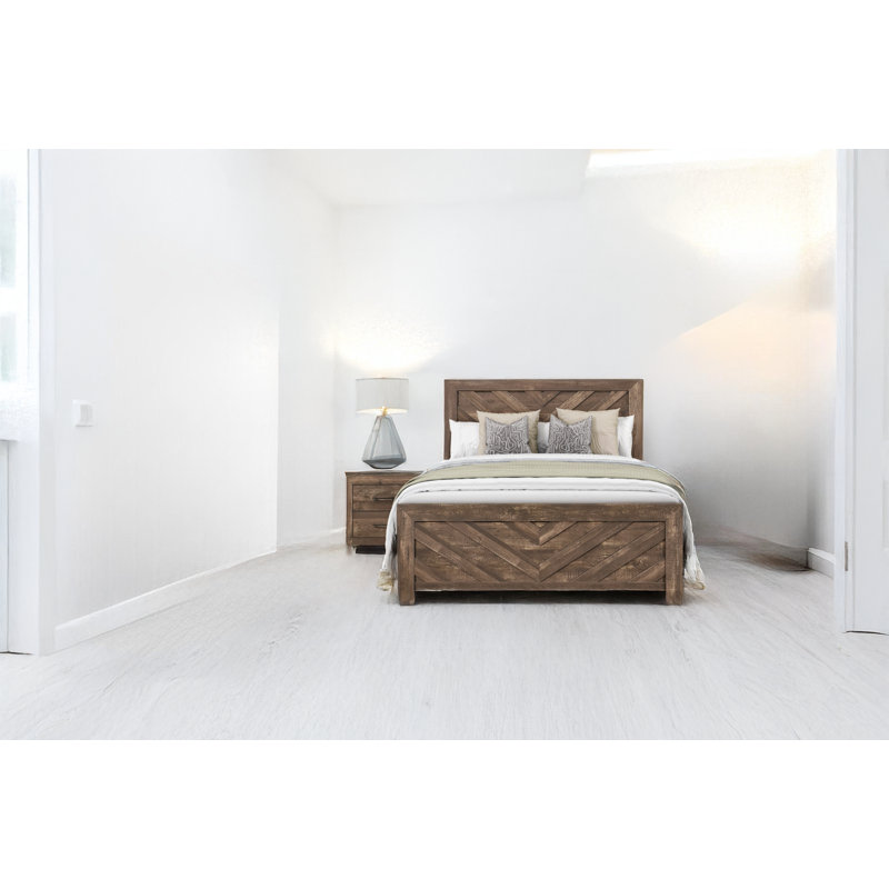 Sibby Panel Bedroom Set, Rustic Brown, King