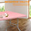 Table pliante rose de 2,4 m, table portable en plastique pour le camping, les pique-niques, les fêtes, table pliante haute résistance-136842374-136842378