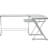 L-Shaped Tempered Glass Top Computer Desk With Pull Out Keyboard Panel, Clear