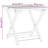  Garden Table Brown Solid Acacia Wood Small Foldable-1838627159