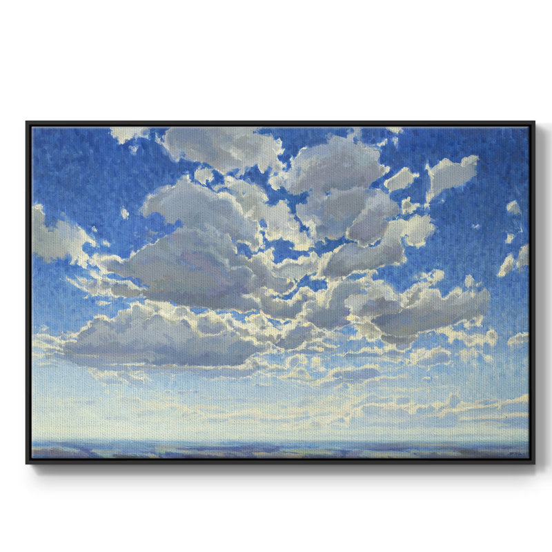 " Cloudscape ", H 25 po x l 17 po x P 2 po, Noir