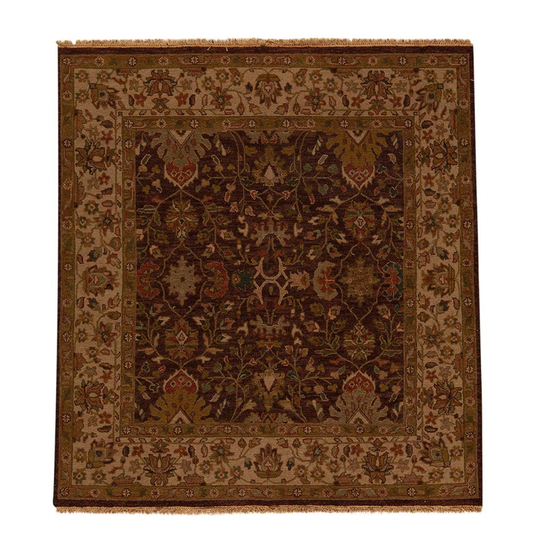 Hand Knotted Wool Oriental Area Rug
