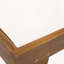 Chaise longue Summerland avec structure en bois d'acacia et filet respirant