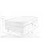 Anyelis 130cm Wide Rectangle Solid Colour Ottoman with Storage-343408413