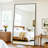 Floor Mirror, Full Length Mirror With Stand, 71x26 Inch Large Rectangular Body Mirror For Bedroom Decor, Living Room, Cloakroom, Black-411122679-411122683-411122685