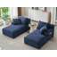 Double Corduroy Chaise Lounge-1577590667