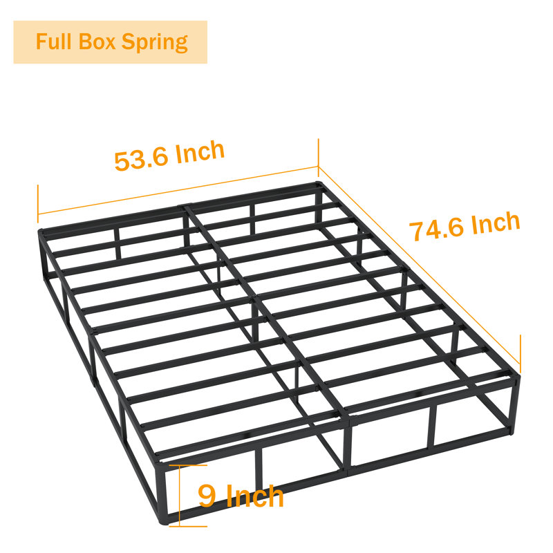 Manston Metal Box Spring, Full / Double, High Profile (9")