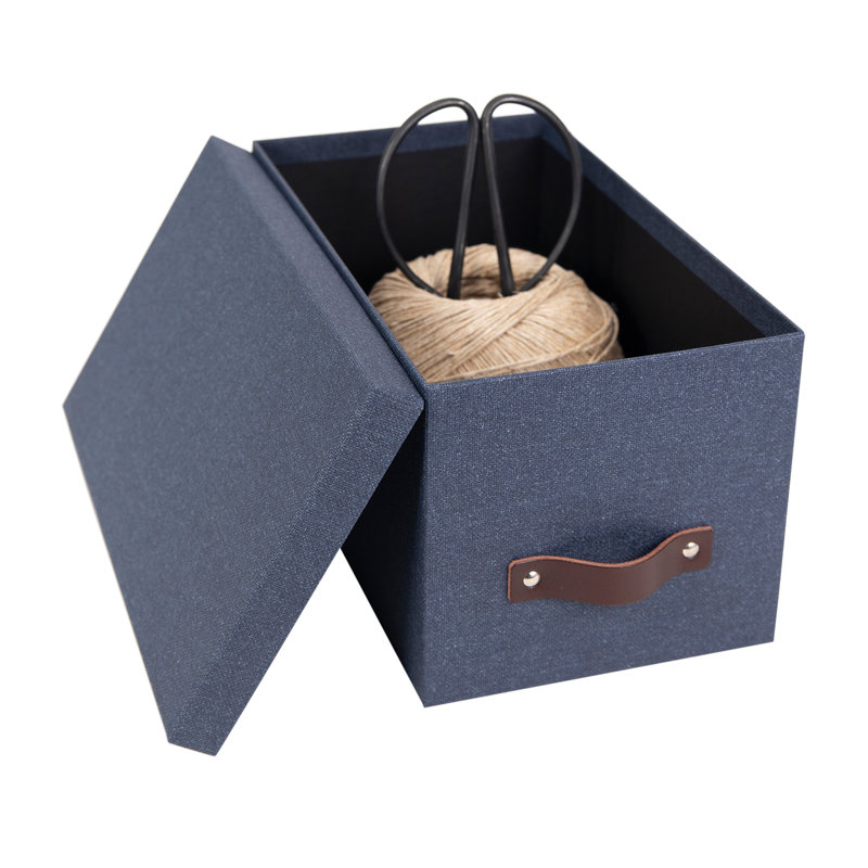 Boîte de rangement Bigso Silvia, Bleu