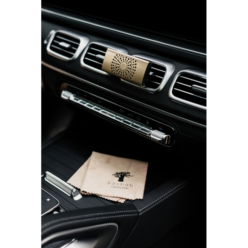 Car Diffuser, Gold/White, Orchid/Freesia/Musk