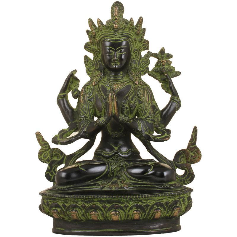 Figurine Chenrezig (Shadakshari Lokeshvara)