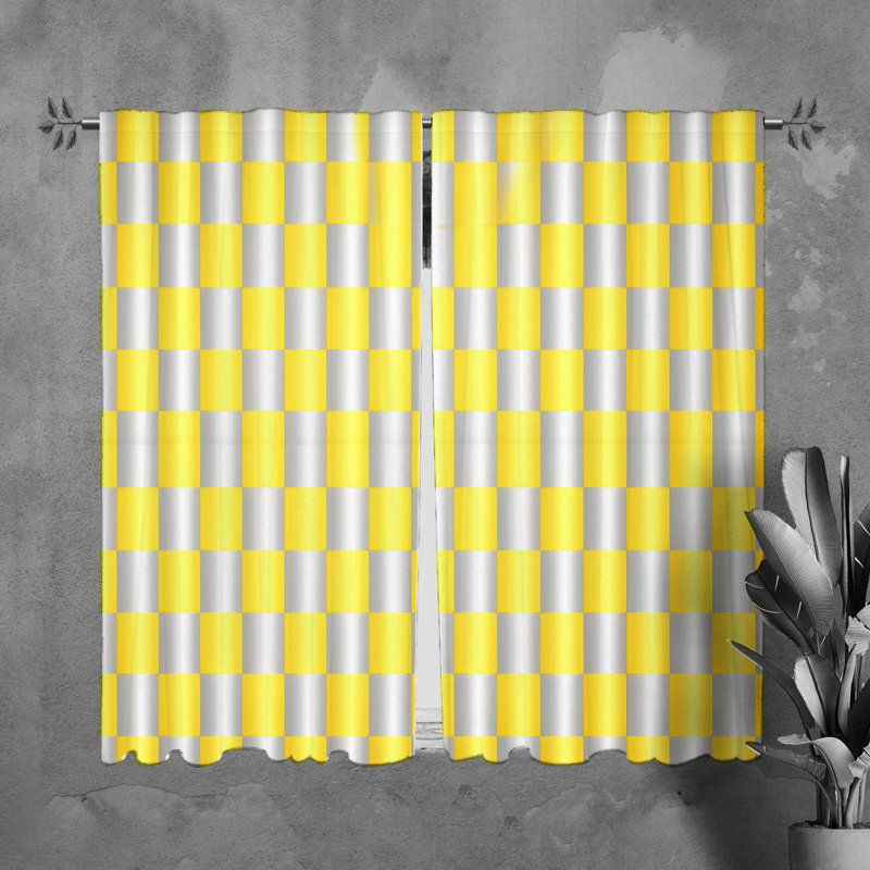 Paire de rideaux obscurcissant en polyester Tatsiana, L 40 po x L 82 po