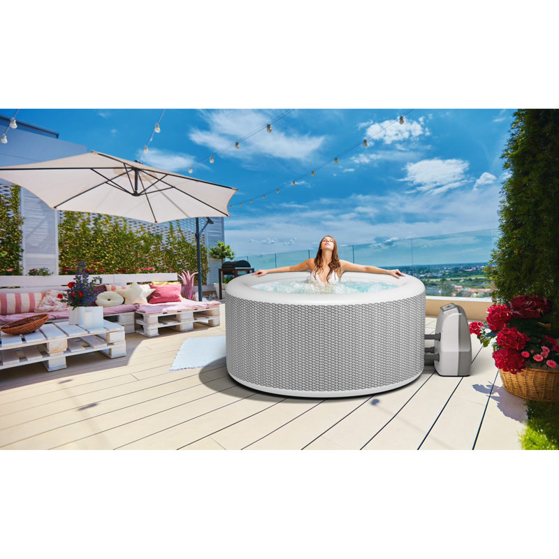 Jleisure Avenli 4 - Person 110 - Jet Vinyl Inflatable Hot Tub