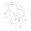 Chaise de salle à manger Agostini-448485639-448485636