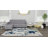 Navarra Auden Abstract Sapphire Blue Area Rug-29452020