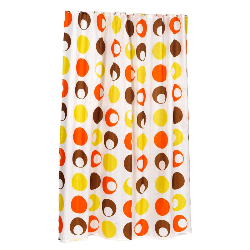 Madeline Geometric Shower Curtain, 70" H x 72" W