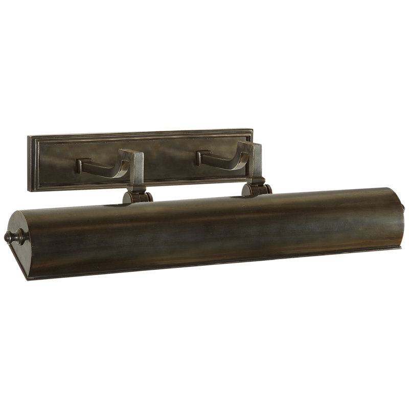 Alexa Hampton Dean Picture Light, Gun Metal, 5'' H x 19.5'' W x 10'' D