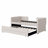 Upholstered Trundle Daybed, Twin Size  And 3 Storage Drawers, Short-Haired Linen Fabric Sofa Bed For Guest Room, Living Room, Space-Saving Modern Day Bed Frame, No Box Spring Needed-1192364887